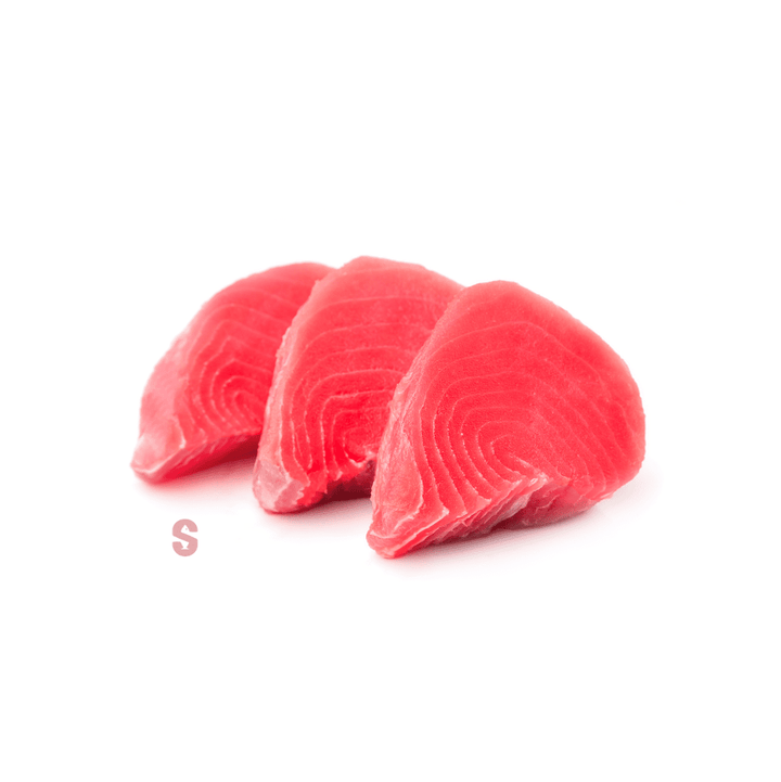 pieces of tuna fillets
