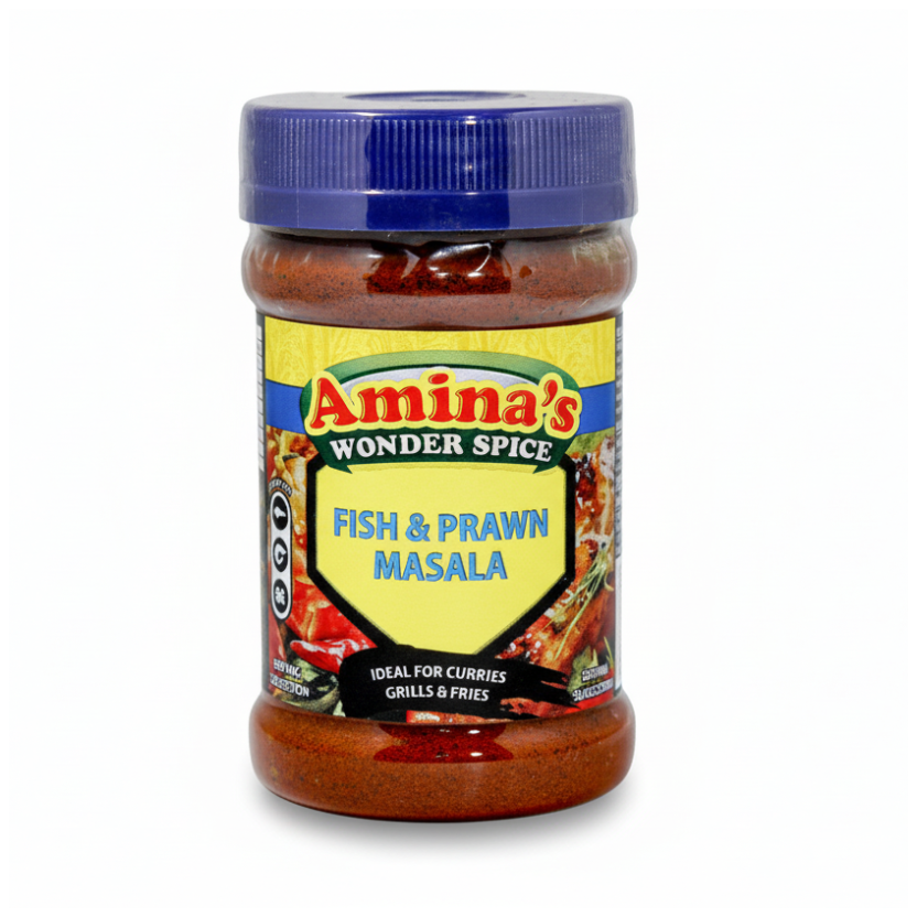 Amina's wonder spice fish & prawn masala 325g