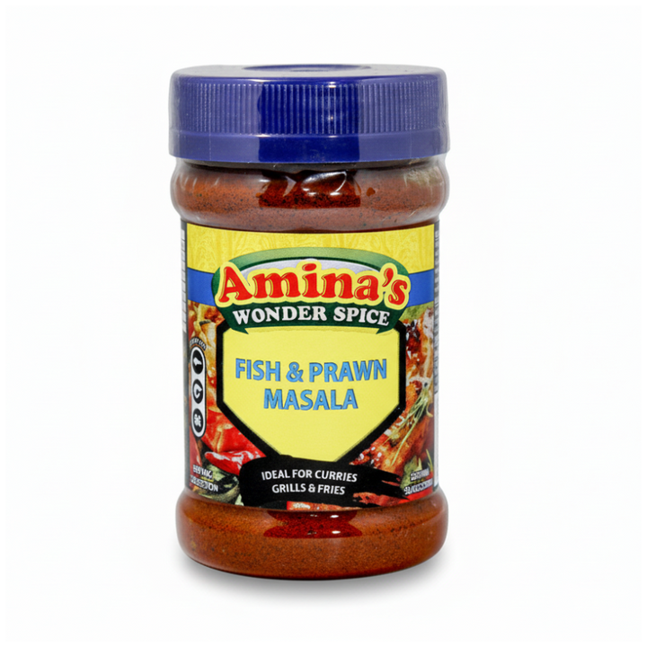 Amina's wonder spice fish & prawn masala 325g