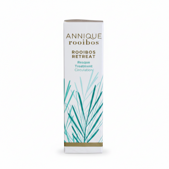 Annique Rooibos Retreat skincare product packaging on a white background