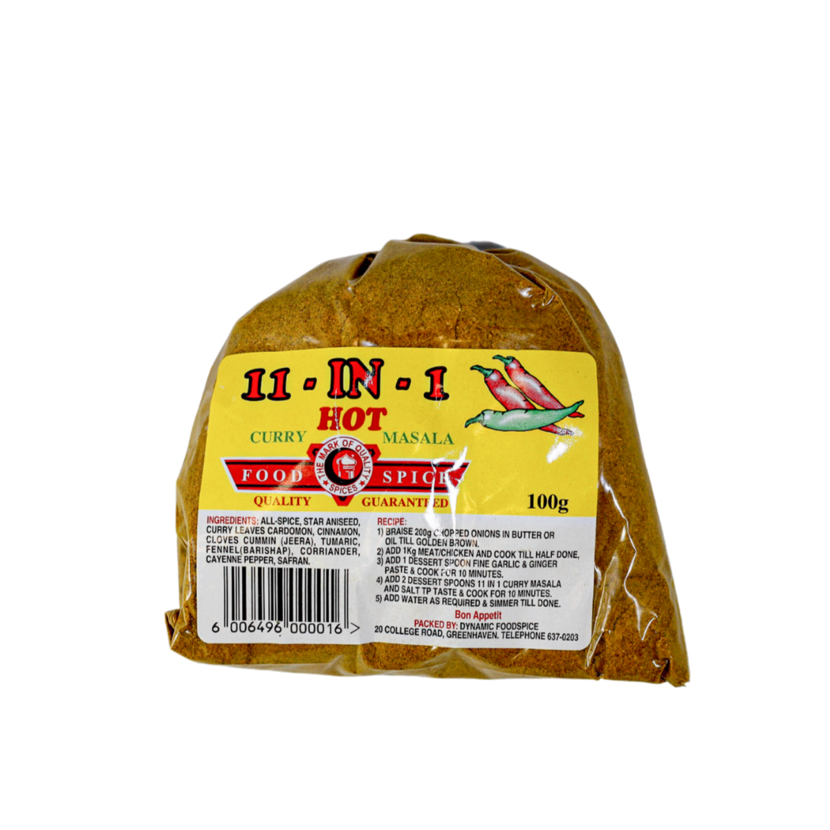 11-in-1 Hot Curry Masala 100g