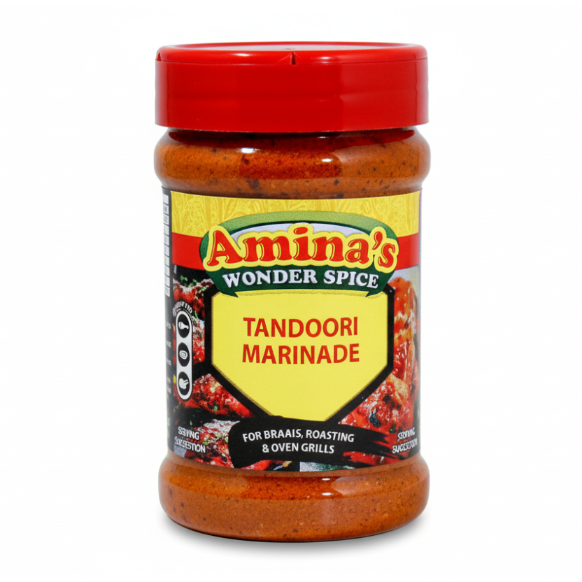 jar of aminas tandoori marinade 