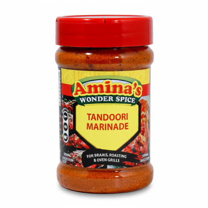 jar of aminas tandoori marinade 