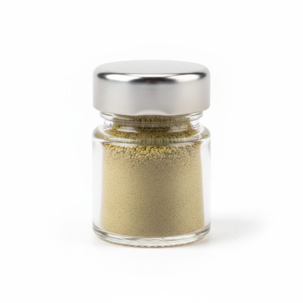 glass jar of 5g fine cardamom 